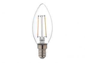 AdLuminis LED-Fadenlampe Candle C35 klar E14