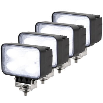 4x LED Arbeitsscheinwerfer 45W 56,4° 4.000lm 4x LED Arbeitsscheinwerfer 45W 56,4° 4.000lm