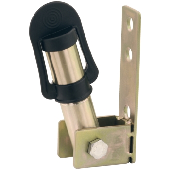 Aufsteckrohr mit klappbarem Halteblech Aufsteckrohr mit klappbarem Halteblech