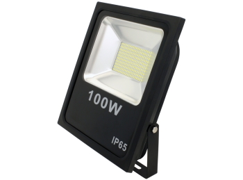 SMD LED Fluter flach 100 Watt 7.400 Lumen AdLuminis SMD LED Fluter flach 100W Tagweiß 7400 Lumen