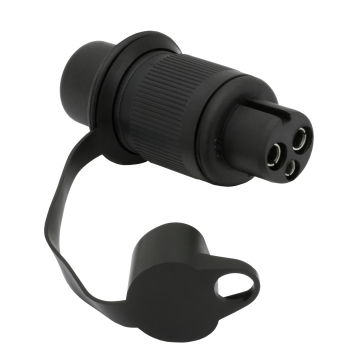KFZ-Stecker und Steckdosen 3-polig female plug/ male plug 