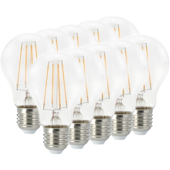 10x LED Fadenlampe Bulb E27 klar 7W 806lm 2.700K 10x AdLuminis LED Bulb klar E27 7W 806 Lumen 2.700K