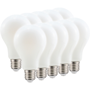 10x LED Fadenlampe A70 Bulb E27 matt 11W 1.521lm 4.000K 10x AdLuminis LED Bulb E27 matt 11W 1521 Lumen tagweiß