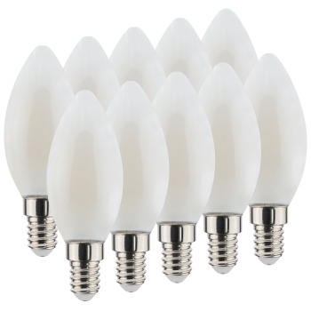 10x LED Candle matt E14 2,5W 250 Lumen 4.000K 10x AdLuminis LED Candle matt E14 2,5W 250 Lumen 4.000K