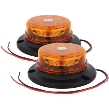2x LED Rundumleuchte micro mit Aufschraubsockel 2x LED Micro-Rundumleuchte mit Aufschraubsockel