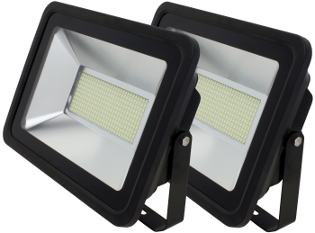2x SMD LED Fluter flach 150 Watt 10.700 Lumen 2x AdLuminis SMD LED Fluter flach 150W Tagweiß 10.700 Lumen
