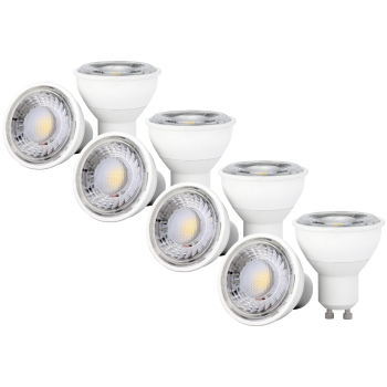 8x LED Reflektorlampe GU10 7W 670 Lumen 8x LED Reflektorlampe GU10 7W 670 Lumen