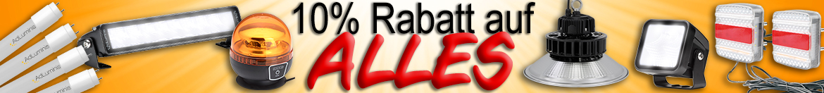 10% Rabatt auf ALLES